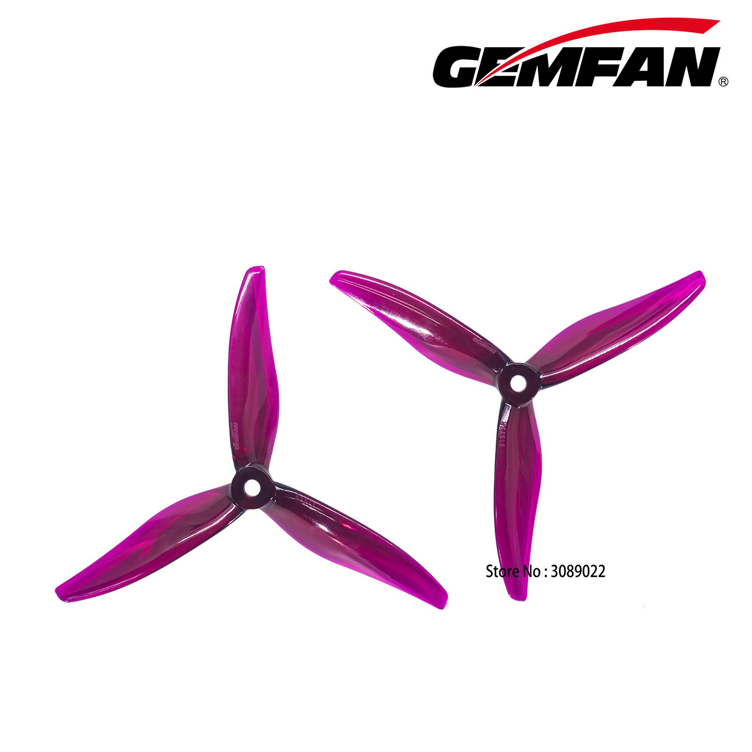 24pcs/12pairs Gemfan 51377 5in - Rc Helicopter Blade ulasan dan harga